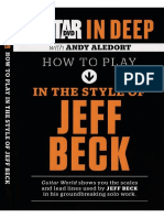 Andy Aledort - Guitar World - in Deep How To Play in The Style of Jeff Beck