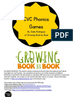 CVC Phonics Games: by Jodie Rodriguez of Growing Book by Book