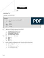 Practice Test 3: SECTION 1 Questions 1-12