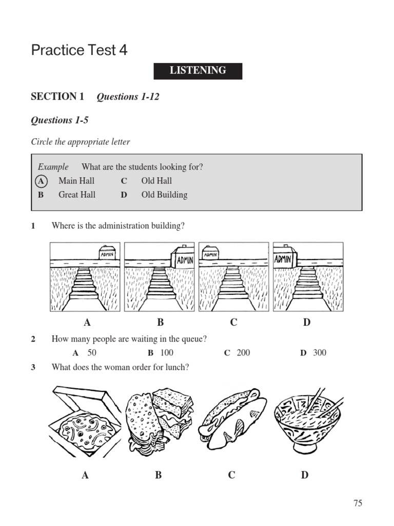 Listening Practice Test 4 Questions | PDF | Business
