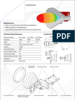 4.9-6.5GHz 19dBi Horn Antenna