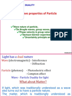 Wave Properties of Particle