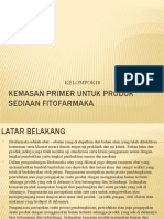 Kel 10 Kemasan Primer Produk Sediaan Fitofarmaka