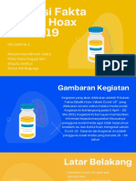 Edukasi Fakta Dibalik Hoax Covid-19