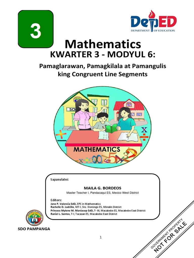 Math 3 Q3 Week 6 Module 618p Pamaglarawan Pamagkilala at Pamangulis ...