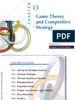 Game Theory and Competitive Strategy: Prepared by