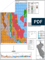 Mapa Geológico Del Cuadrángulo de Pomahuaca - Hoja 12E