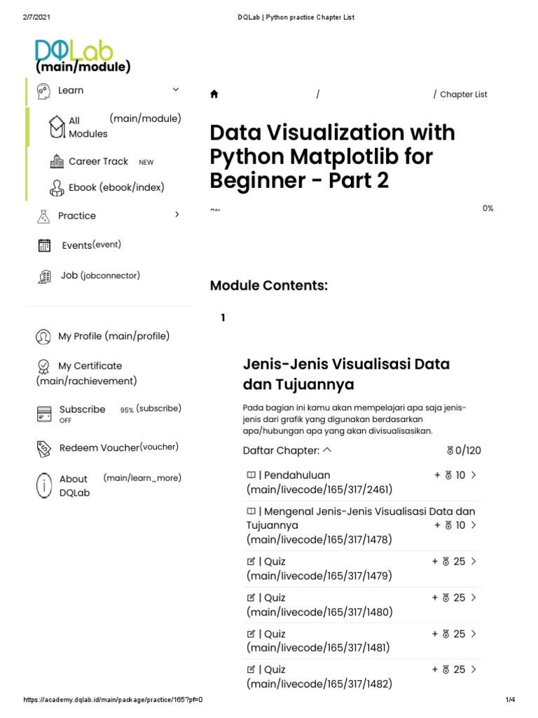 Data Visualization With Python Matplotlib For Beginner - Part 2 | PDF