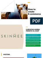 How To Create E-Commerce