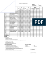 Daftar Nilai Baru PJOK