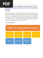 Discuss The Role of Data Mining Techniques and Data Visualization in e Commerce Data Mining