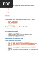 Sap-Taw12 Questions