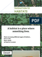 Introduction To: Habitats