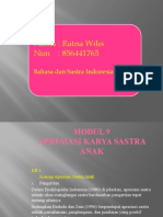 Modul 9 Bahasa Indonesia PGSD