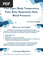 Vital Signs Chart 3 | PDF | Blood Pressure | Physiology