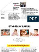 dr Muliaman GTM & PICKY EATERS