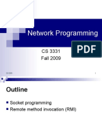 Network Programming: CS 3331 Fall 2009