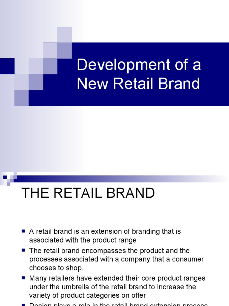 Retail Brand Development Strategies | PDF | Retail | Brand
