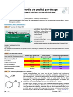 TP n�2 - Titrages pH-m�triques (Titrage de l'aspirine)