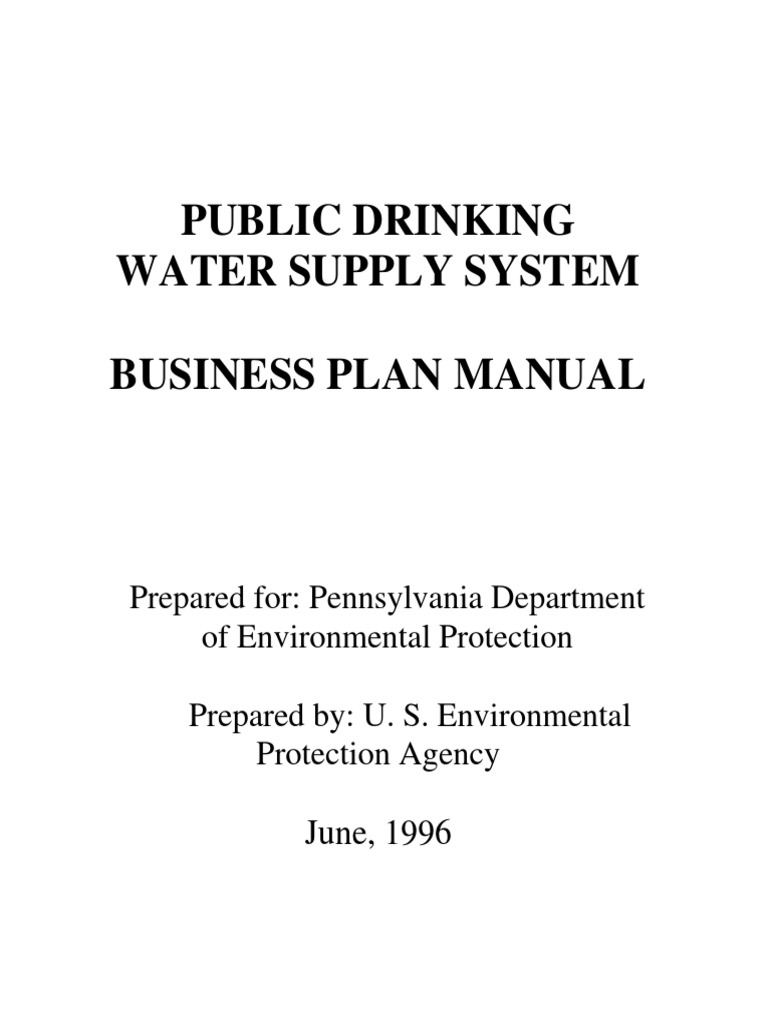 table water business plan pdf