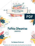 Fathia Dheanisa - 2006599392 - PPT Sistem Integumen