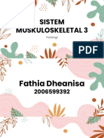 Fathia Dheanisa - 2006599392 - Sistem Muskuloskeletal 3