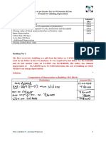 Calculation of Depreciation As Per Income Tax Act