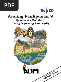 Araling Panlipunan 8: Quarter 4 - Module 1: Unang Digmaang Pandaigdig