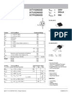 IXTY02N50D IXTU02N50D IXTP02N50D: High Voltage Power MOSFET V 500V 200ma