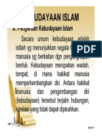 Kebudayaan Islam