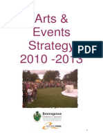 Arts and Event Strategy 2010-2013