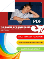 THE POWER OF POWERPOINT Strategi Membuat Menarik 10 Menit Presentasi Anda