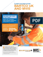 Bartco UK and MVIS achieve ISO success with 20% rise in satisfaction