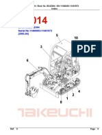 Parts Manual TB014 BC4Z004