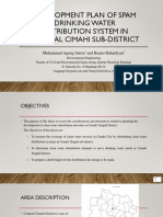Development Plan of Spam Drinking Water Distribution System in Central Cimahi Sub-District