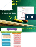 Kelompok III Modul 7 - KB 2 Persamaan Linier