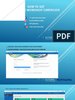 Tutorial - How To Get Certificate Workshop
