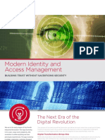 Modern Identity and Access Management: Building Trust Without Sacrificing Security