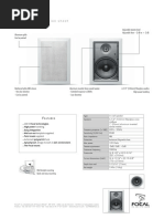 Custom Iw 106: Product Specification Sheet