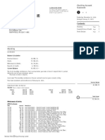 One Deposit Checking, January 2021