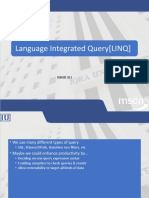 Language Integrated Query (LINQ) : Israr Ali