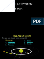 Solar System: Members of Grup
