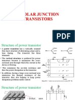 Bipolar Junction Transistors: Structure, Operation, and Switching Characteristics