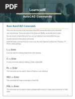 Autocad Comands PDF
