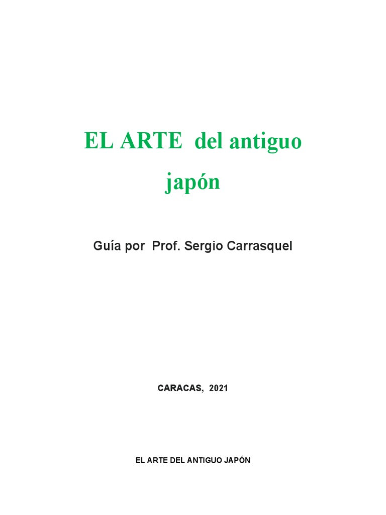El Arte Del Artiguo Japón Pdf Sintoísmo Religión Y Creencia
