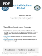 Electrical Machines - Synchronous Generator