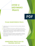 Uvod U Građevinsko Pravo