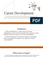 Lifelong Career Development Process