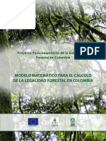 Modelo legalidad forestal Colombia