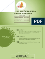 Kel 9 - Analisis Senyawa Kimia Dalam Makanan